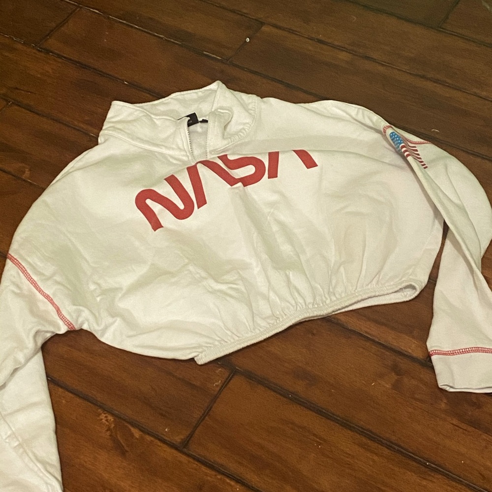 Perfect Condition NASA Cropped High Neck Crop Top